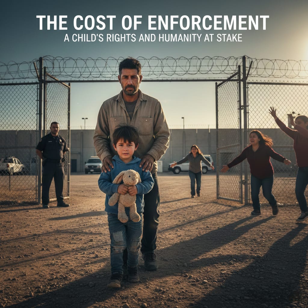 After Week in Detention, 5-Year-Old and Father Freed by Court Order